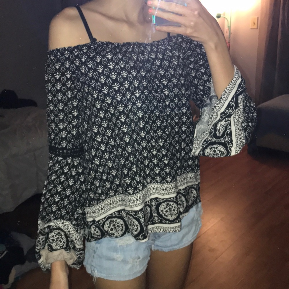 Off Shoulder Shirt